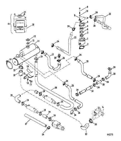 CLOSED COOLING SYSTEM (BORG WARNER)