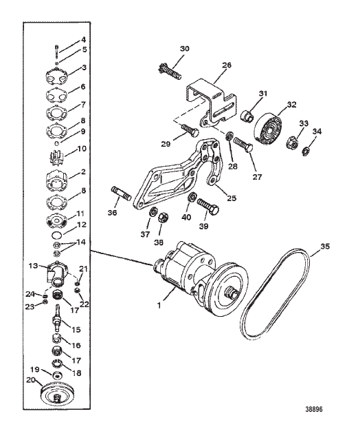 SEA WATER PUMP