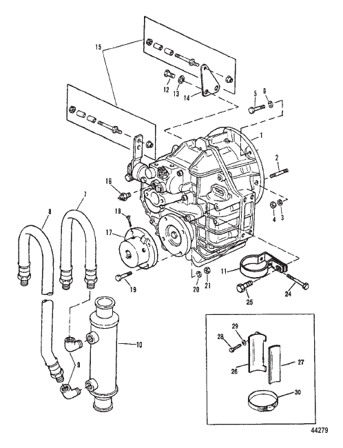 TRANSMISSION AND RELATED PARTS (HURTH)
