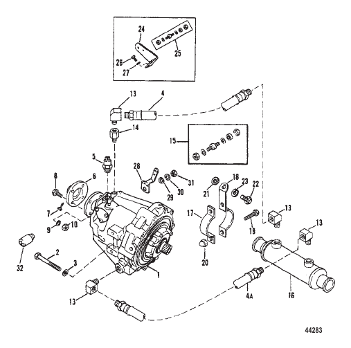 TRANSMISSION AND RELATED PARTS