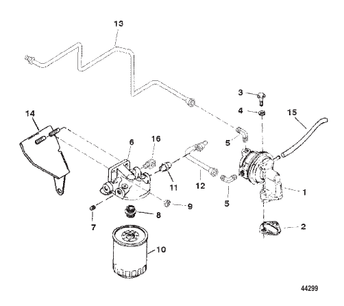 FUEL PUMP AND FUEL FILTER