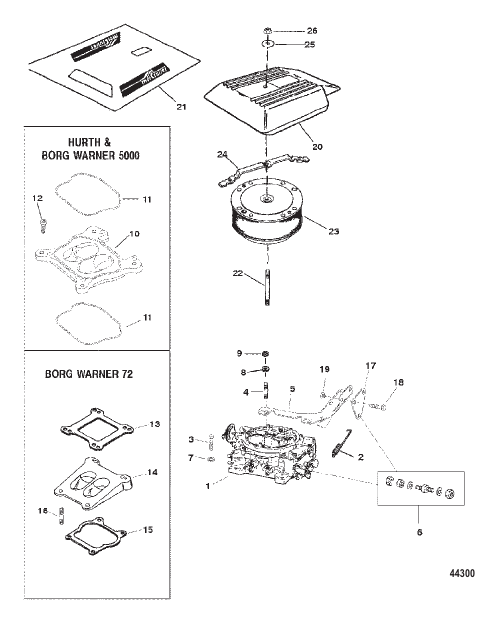 CARBURETOR AND FLAME ARRESTOR