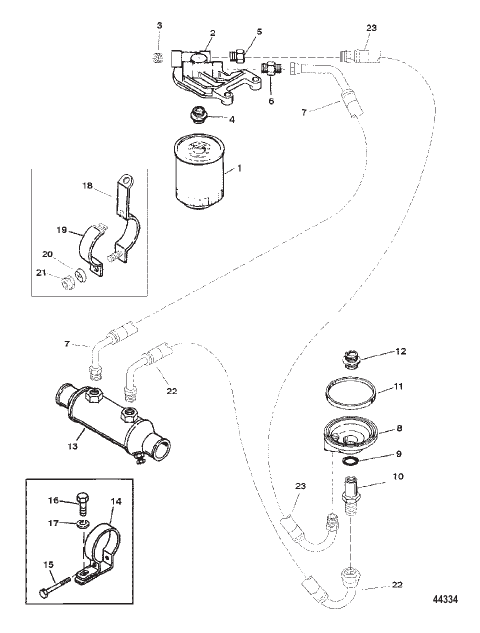 OIL FILTER AND ADAPTOR