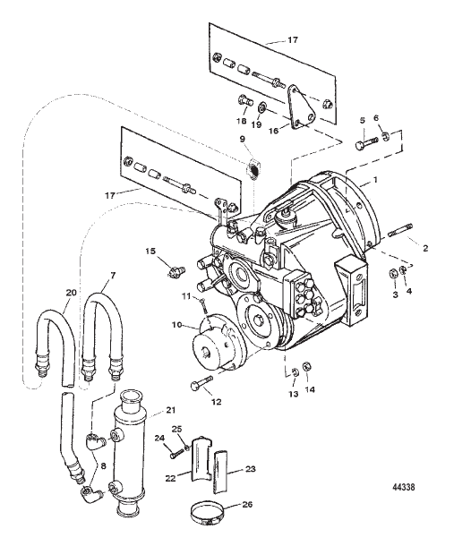 TRANSMISSION AND RELATED PARTS (BORG WARNER 5000)