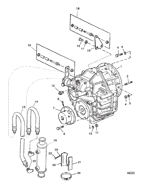 TRANSMISSION AND RELATED PARTS (HURTH 630)