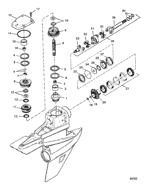 UPPER GEARS AND COMPONENTS