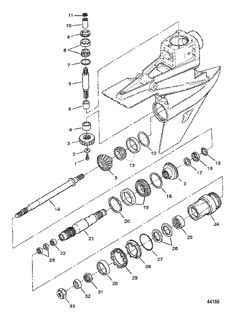 LOWER GEARS AND COMPONENTS