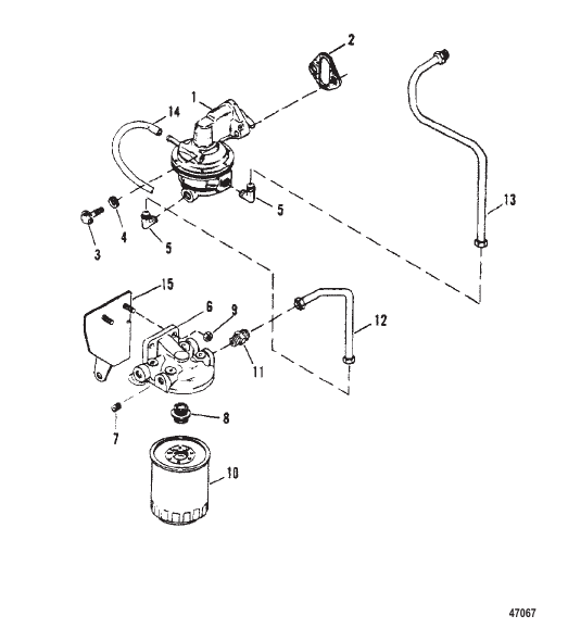 FUEL PUMP AND FUEL FILTER