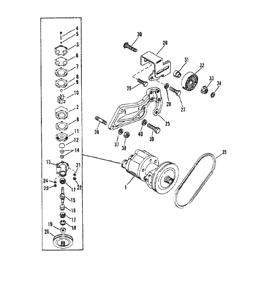 SEA WATER PUMP