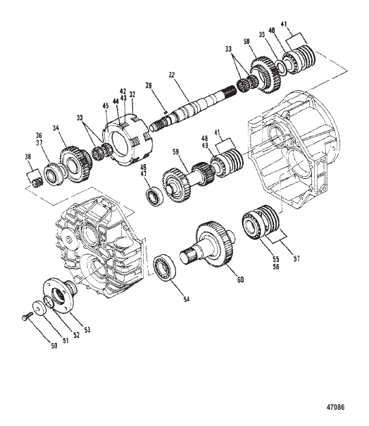TRANSMISSION (630 SERIES DIRECT DRIVE)