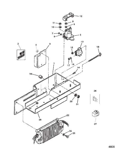 ELECTRICAL BOX AND COMPONENTS