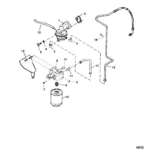 FUEL PUMP AND FUEL FILTER