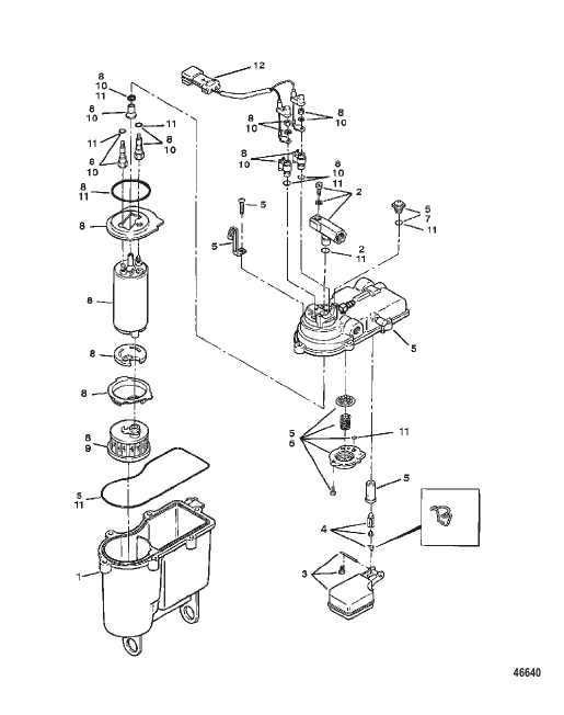 VAPOR SEPARATOR TANK