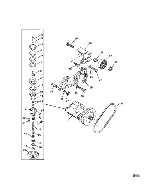 SEA WATER PUMP