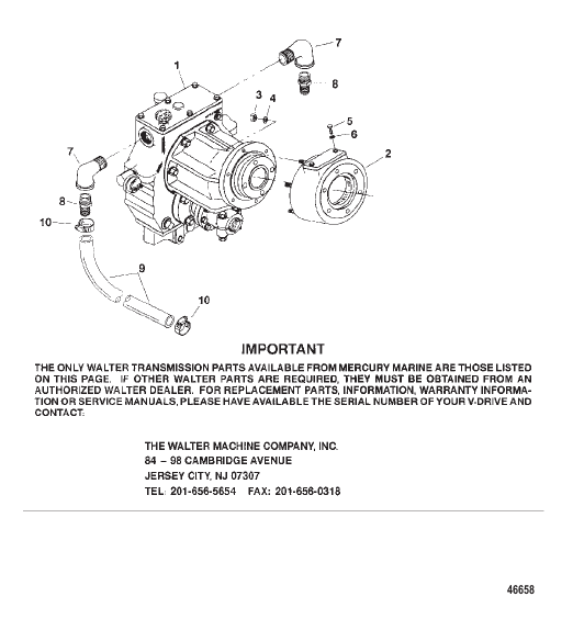 TRANSMISSION (V-DRIVE) (WALTER)