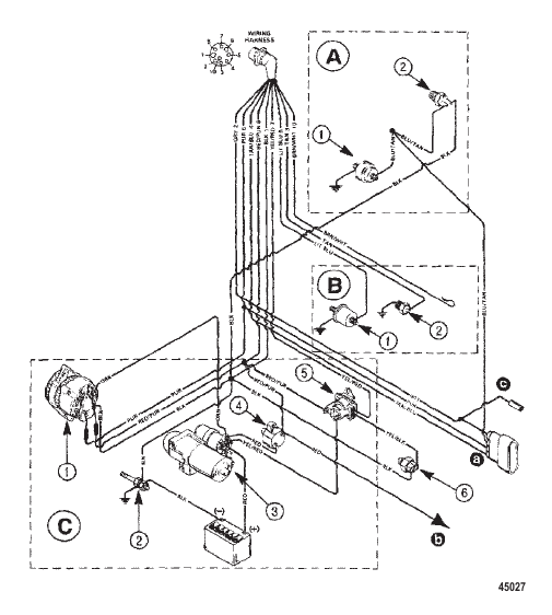 WIRING HARNESS (ENGINE)