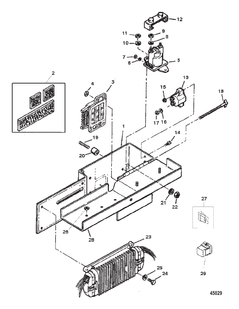 ELECTRICAL BOX AND COMPONENTS