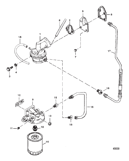 FUEL PUMP AND FUEL FILTER