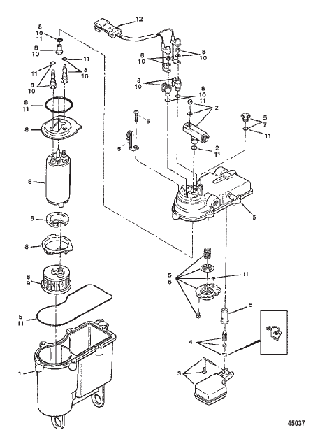 VAPOR SEPARATOR TANK