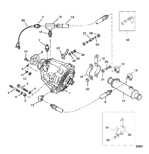 TRANSMISSION AND RELATED PARTS