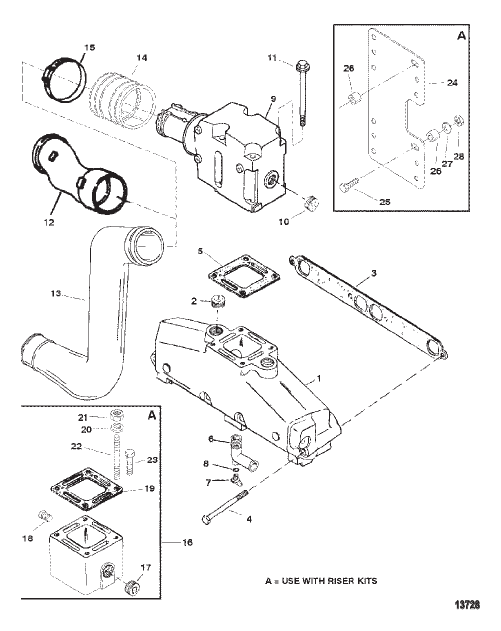 Exhaust Manifold And Exhaust Elbow