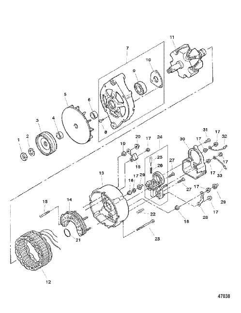 ALTERNATOR (MANDO)