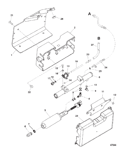 FUEL PUMP AND FUEL COOLER