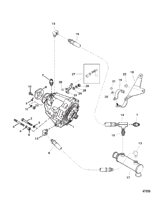 TRANSMISSION AND RELATED PARTS
