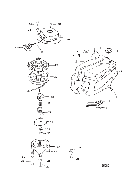Cowling and Recoil Starter