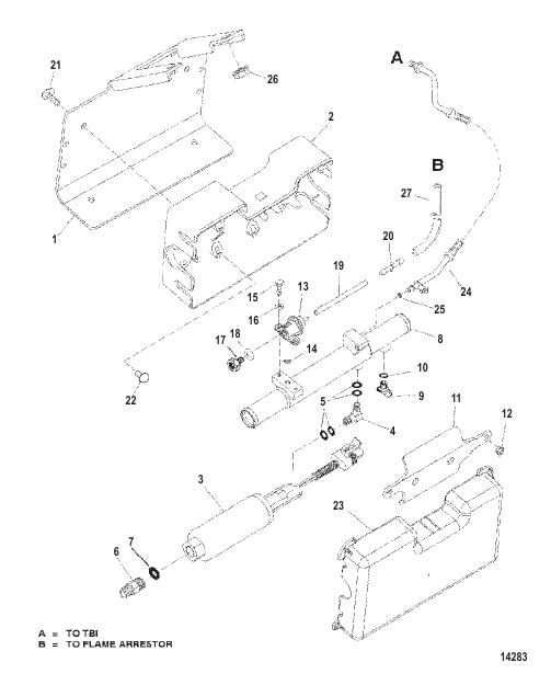 Fuel Pump And Fuel Cooler (Fuel Cooled System)