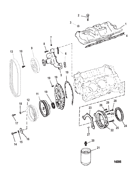 Intake Manifold And Front Cover