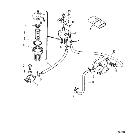 FUEL LINES AND FILTER