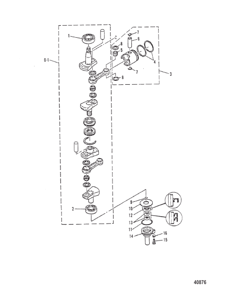 CRANKSHAFT AND PISTON