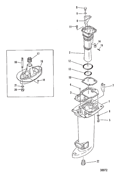 DRIVESHAFT HOUSING