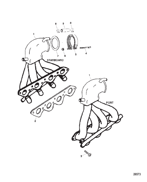 Exhaust Header / Tailpipe Assembly