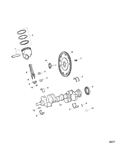 Crankshaft / Pistions / Connecting Rods