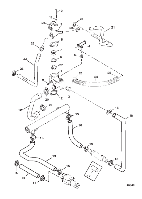 THERMOSTAT HOUSING