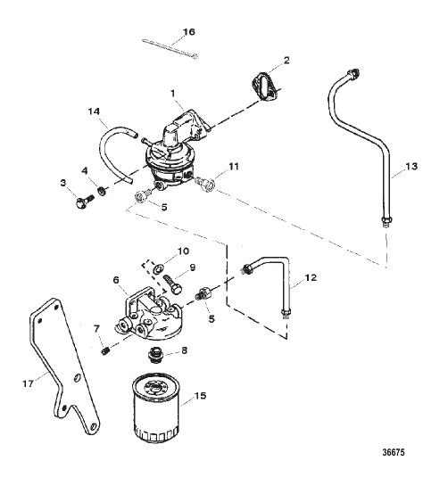 FUEL PUMP AND FUEL FILTER