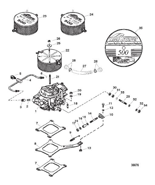 CARBURETOR AND LINKAGE
