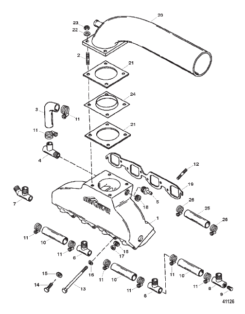 EXHAUST MANIFOLD/ELBOW