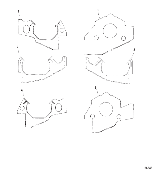 MOUNT PLATES-ENGINE