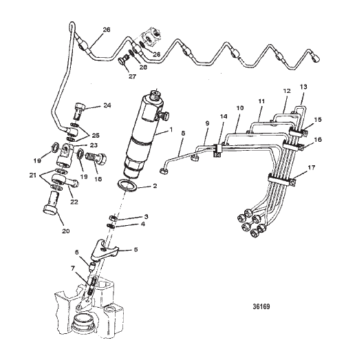INJECTION NOZZLE/LINES