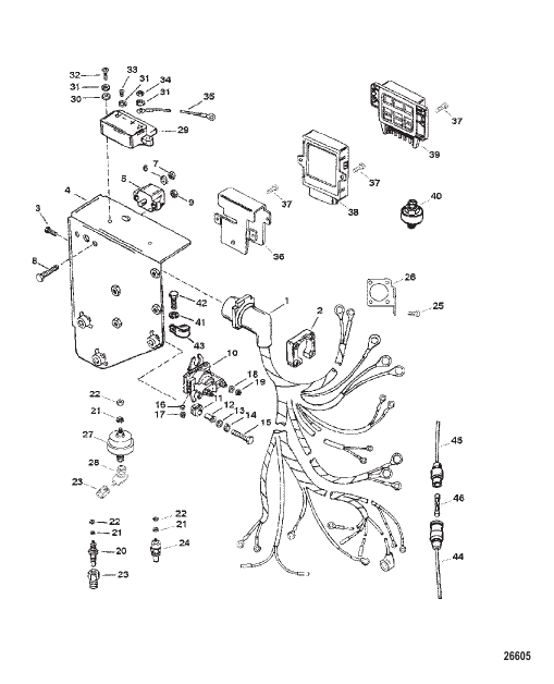 Electrical Components (Serial # 0K000012 Thru 0L415623)