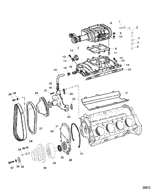 Intake Manifold And Supercharger
