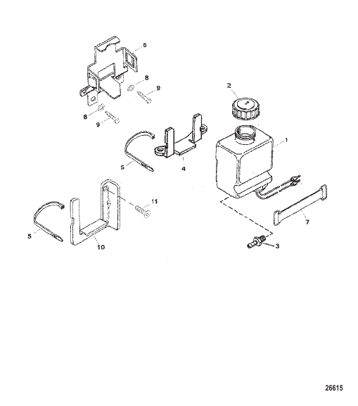Oil Reservoir Bottle
