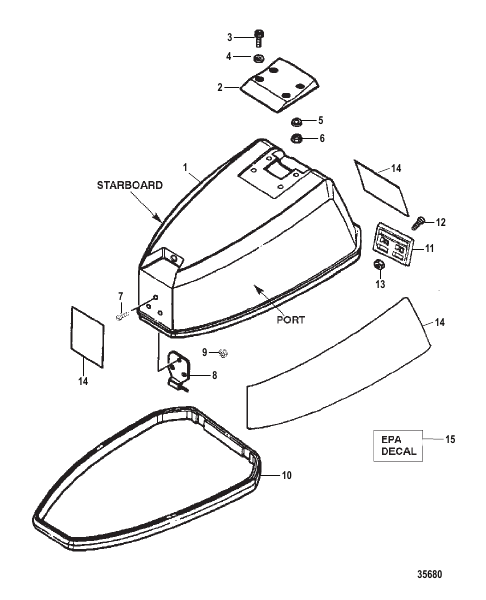 TOP COWL ASSEMBLY