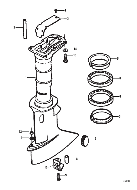 DRIVESHAFT HOUSING