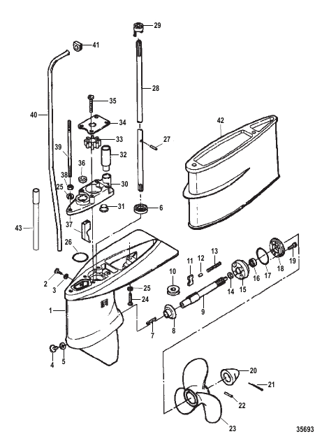 GEAR HOUSING ASSEMBLY