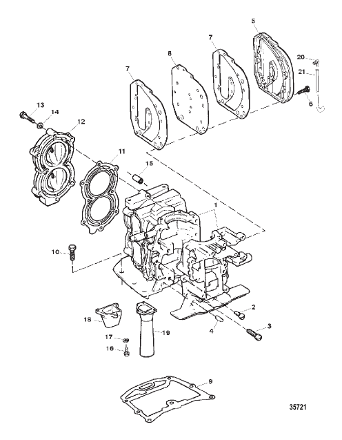 CYLINDER BLOCK ASSEMBLY