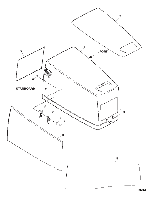 COWL ASSEMBLY TOP